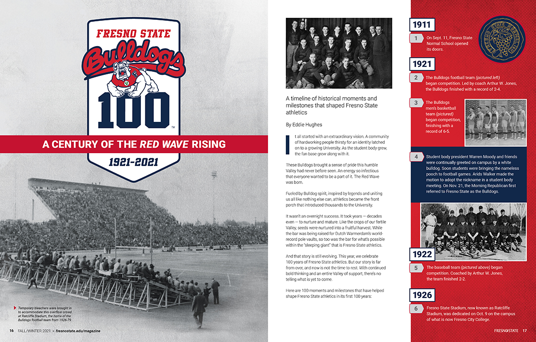 Fresno State Magazine - Athletics Centennial