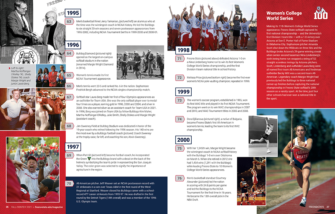 Fresno State Magazine - Athletics Centennial