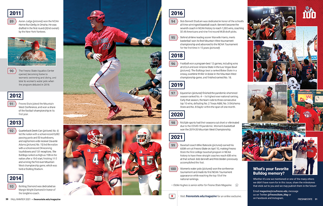 Fresno State Magazine - Athletics Centennial