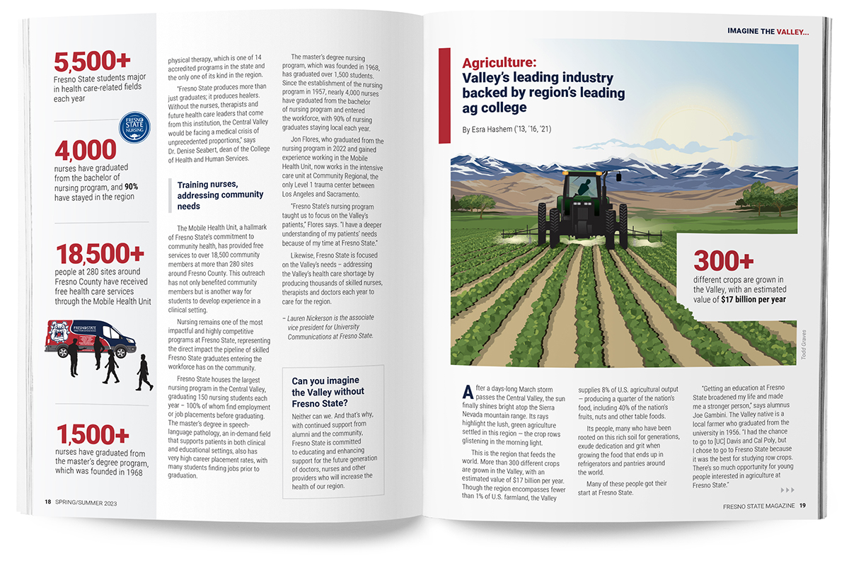 Fresno State Magazine - Agriculture