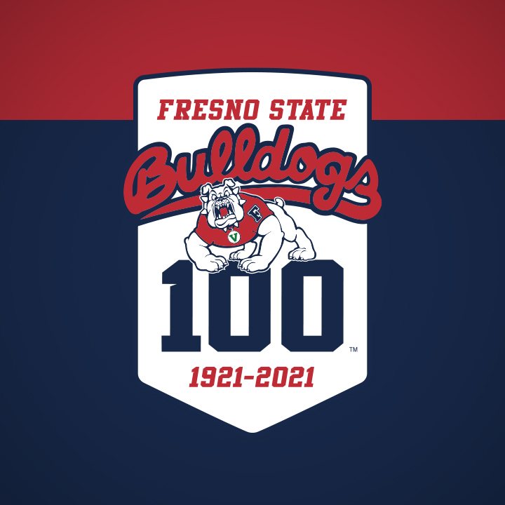 Fresno State Athletics Centennial primary logo