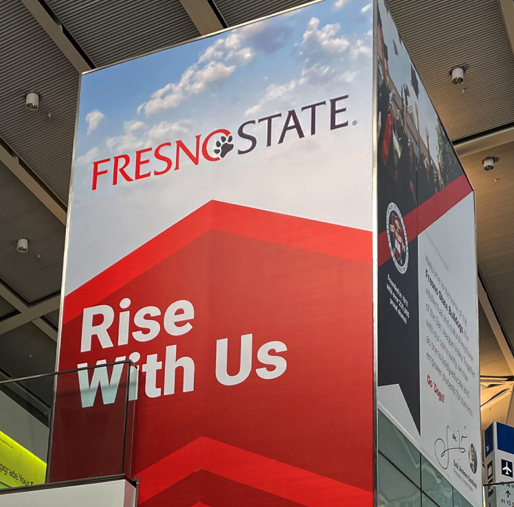 Fresno State Elevator Wrap